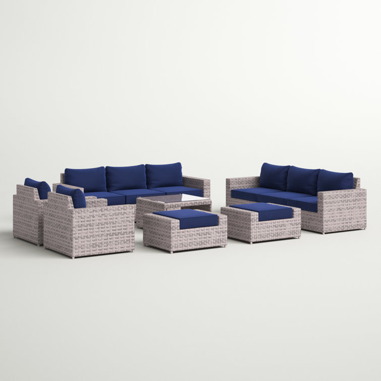 Kordell 9 piece discount rattan